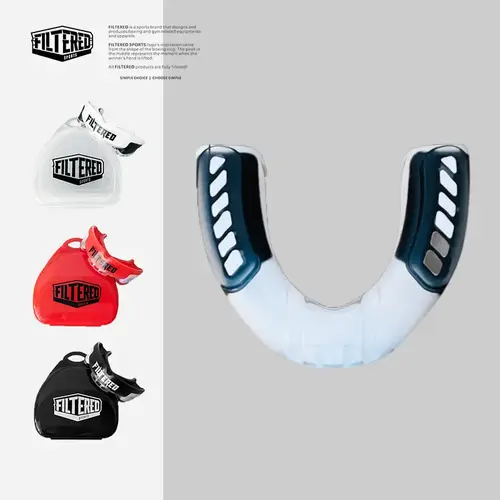 Filtered Sports Adult Sports Mouthguard Muay Thai Boxing Teeth Protection Mma Rugby Fight Training BracesFighting Mouth Guard - Image 4