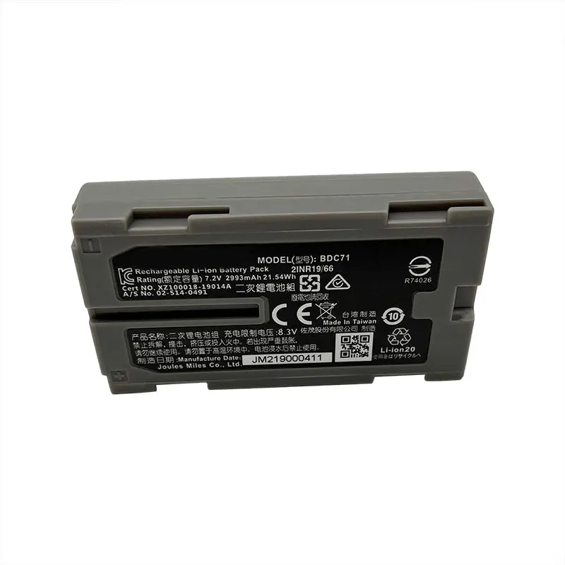 

brand new Li-ion 7.2V 2993mAhBDC71 battery Compatible For FX101 GM-52 Total Station survey instrument battery