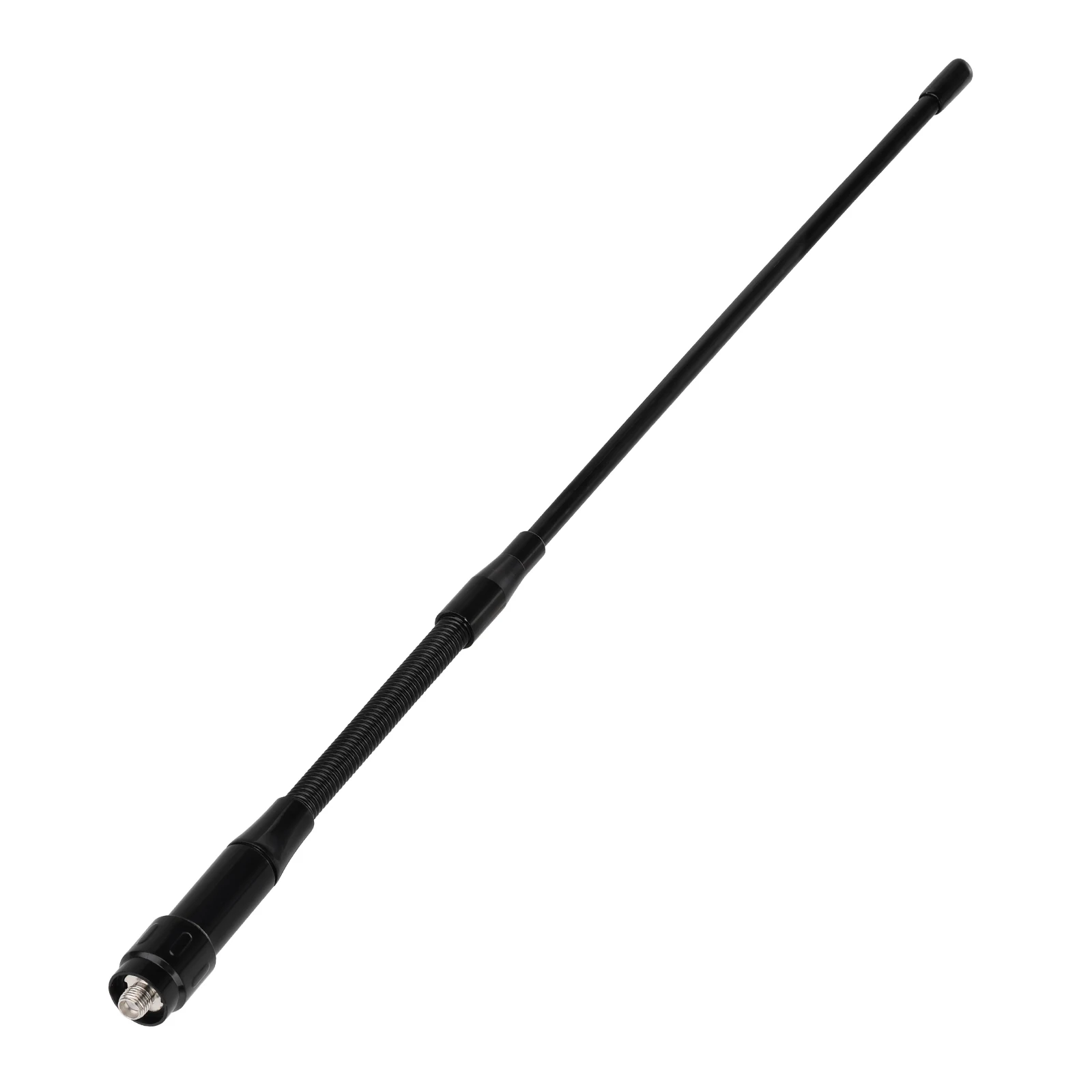 Dual Band UHF VHF Ham Radio Antenna Soft Whip for Two Way Radios