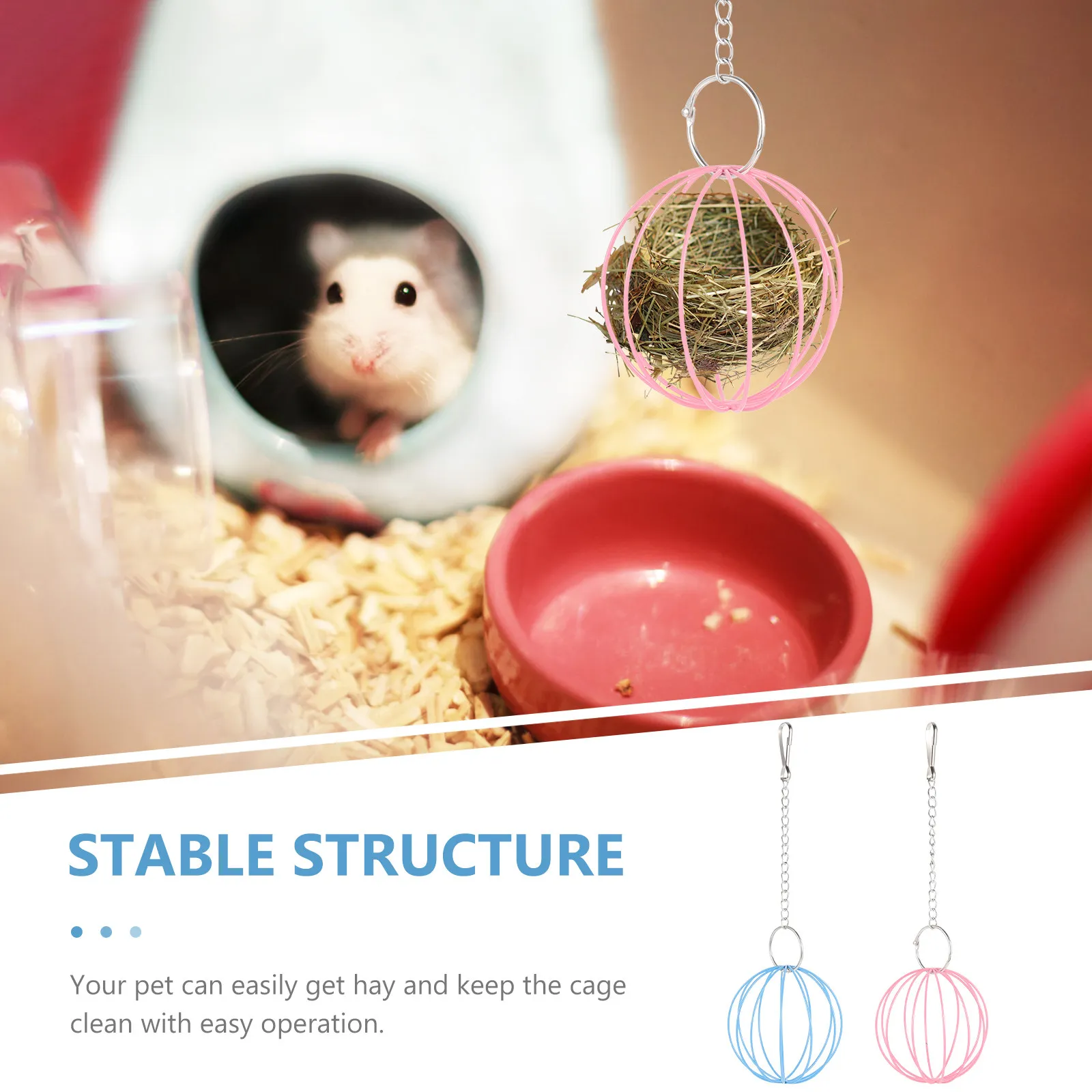 2Pcs Hay Feeder Balls 4