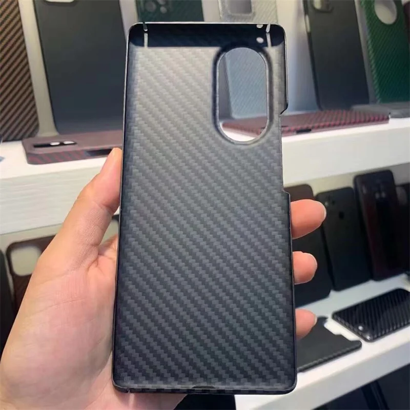 Real Carbon Fiber Case for Huawei Honor 50 50Pro 5G Aramid Fiber Protective Cover Phone Accessories