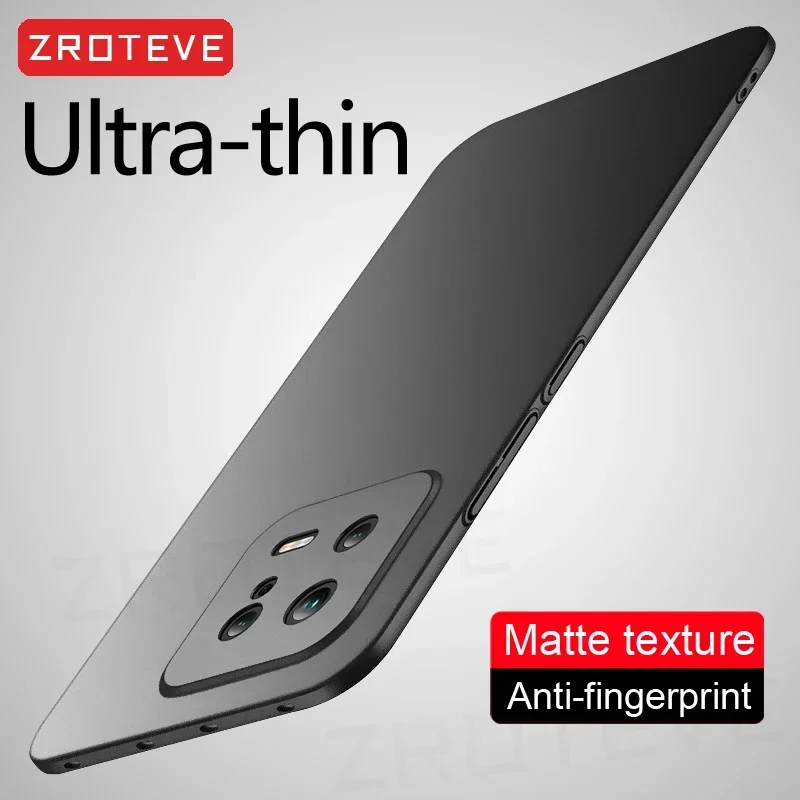 Slim Hard Matte Phone Case - ZROTEVE Collection