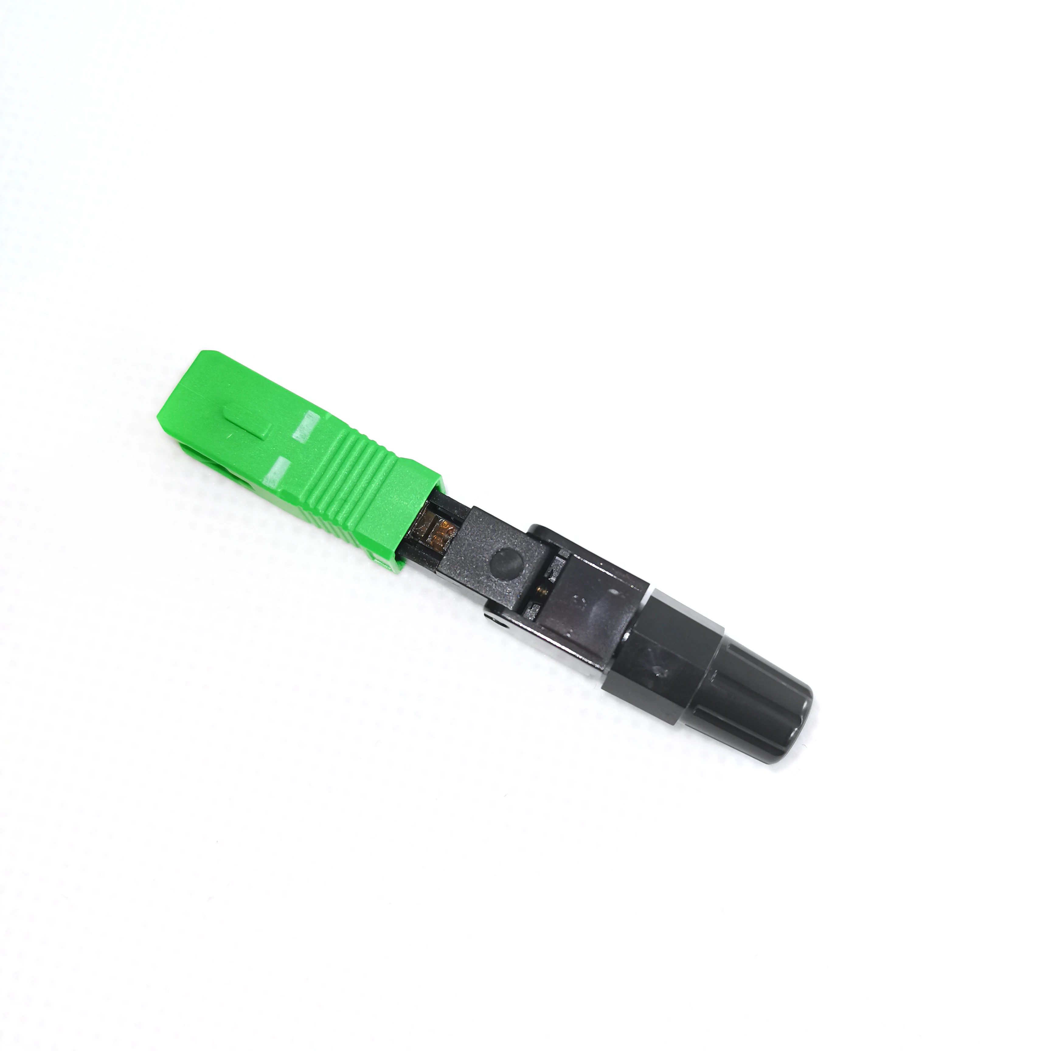 SC APC Fast Connector Embedded Connector FTTH Tool Cold Fiber Fast Connector SC Fiber Optic Connector