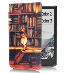 Premium Leather Slim Shockproof Case for 7.8 - Inch E - Reader with Auto Sleep Smart Cover (TSGNH)