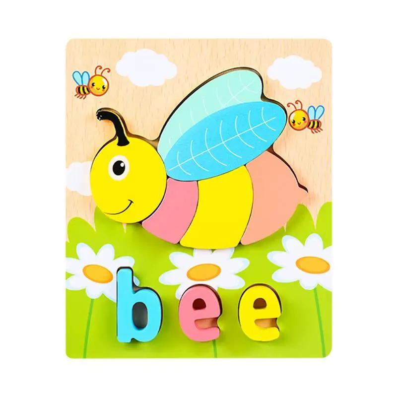 

Animal Puzzles For Kids 3D Wood Jigsaw Toys Funny Learning Toy Creative Kids Toys Cute Educational Toys For Youth Aged 3