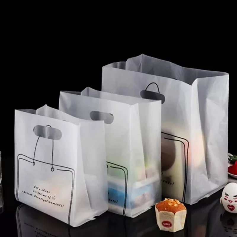 Sac en plastique transparent avec poignée, grand sac d'emballage pour  conteneur alimentaire Sacs d'emballage pour gâteaux à la fête - Chine Sac  d'emballage extérieur, sac à dos