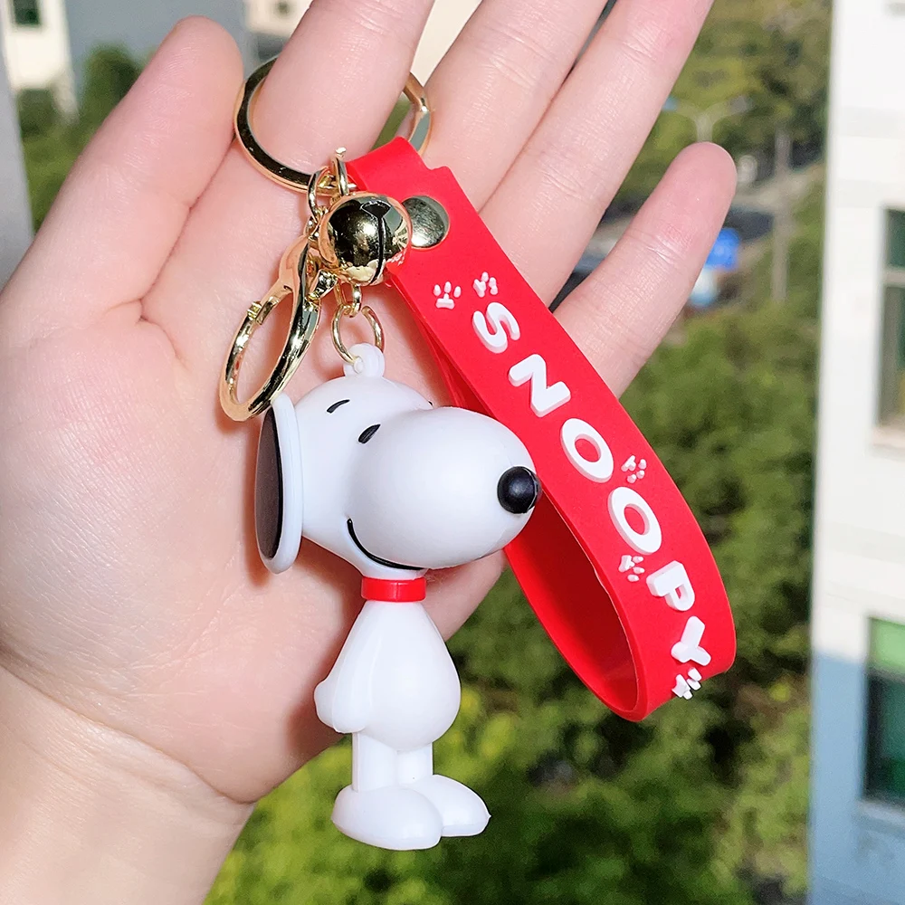 Snoopy Keychain Schoolbag Charm Silicone Bag Pendant Exquisite Kawaii  Silicone Wallet Charm Anti-loss Ornament Cute Girls Gift - AliExpress