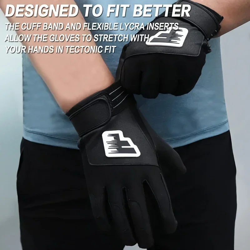 Baseball Softball Batting Gloves Cabretta PU Leather Batting Gloves Pair Kids Pro Grip Gloves 6