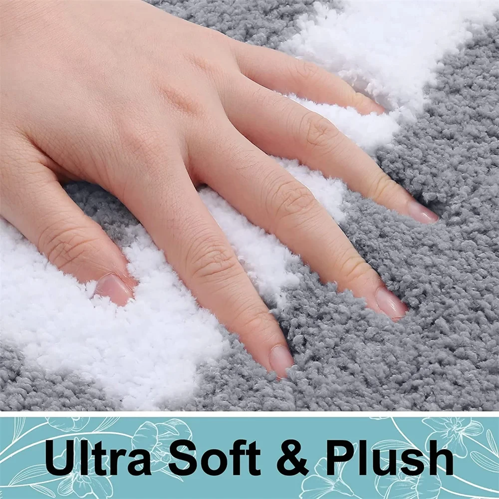 Bathroom Mat Bath Rug Carpet Bathroom Floor floor mat bathroom mat absorbent bathroom mat fiber carpet bathroom floor mat toilet mat bath mat anti slip mat