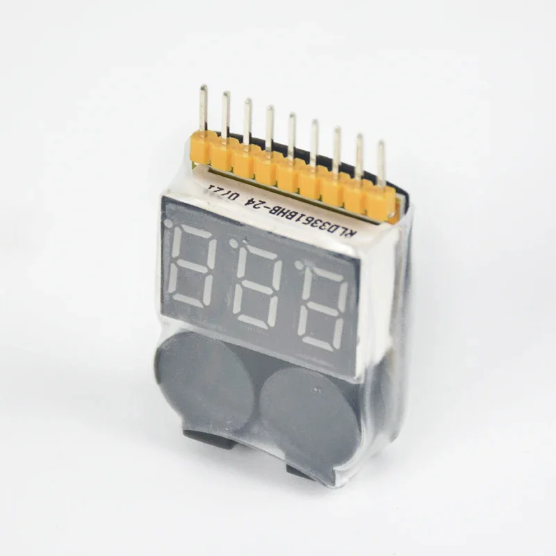 Testeur Batterie Lipo 1S-8S Alarme Basse Tension Buzzer RC