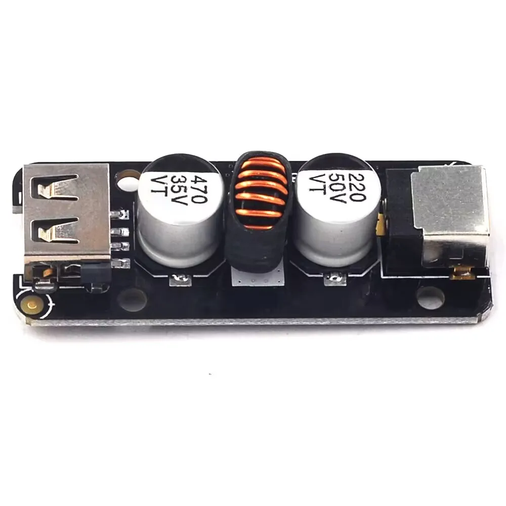 DC 고속 충전 스텝 다운 벅 전원 어댑터, 풀 프로토콜 충전 보드, 10.5V-32V-3V-20V, 45W, USB 및 C타입 QC3.0, IP6518