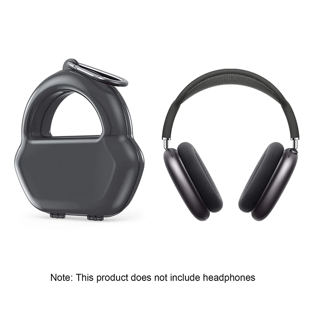 

Headphone Case Portable Headphone Cover Travel Headset Storage Bag Replacement for Airpods max Red