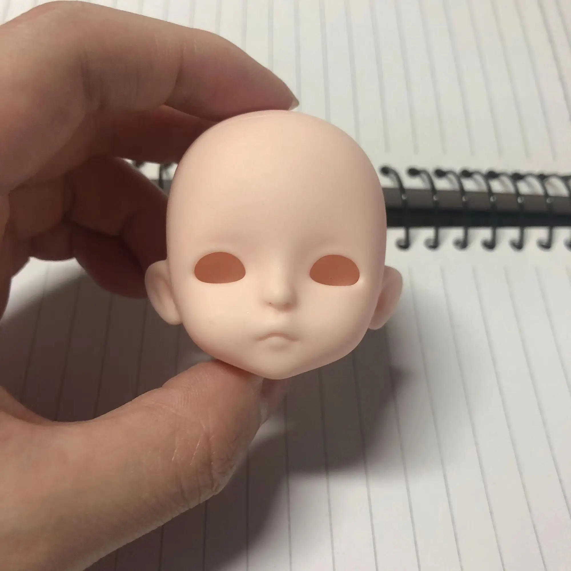Neue 1/8 1/12 OB11 Puppe mit nacktem Körper ohne Gesicht, Übungspuppen für Make-up, DIY-Zubehör, Spielzeuggeschenke – Detail 6