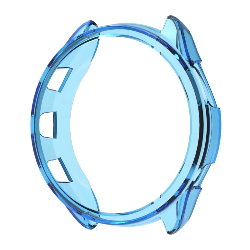 Clear Screen Protector Cover for Smartwatch - Protective Case with Full Edge Coverage & Shock-Resistant Bumper Shell