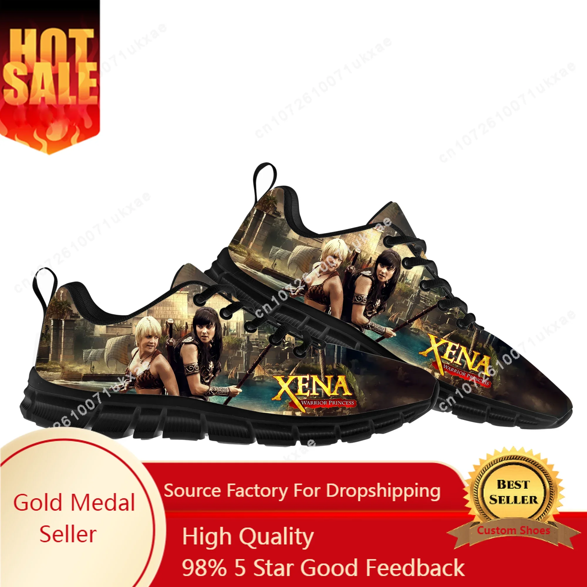 

Xena Warrior Princess Sports Shoes Mens Womens Teenager Kids Children Sneakers Gabrielle Casual Sneaker Couple Custom Shoes