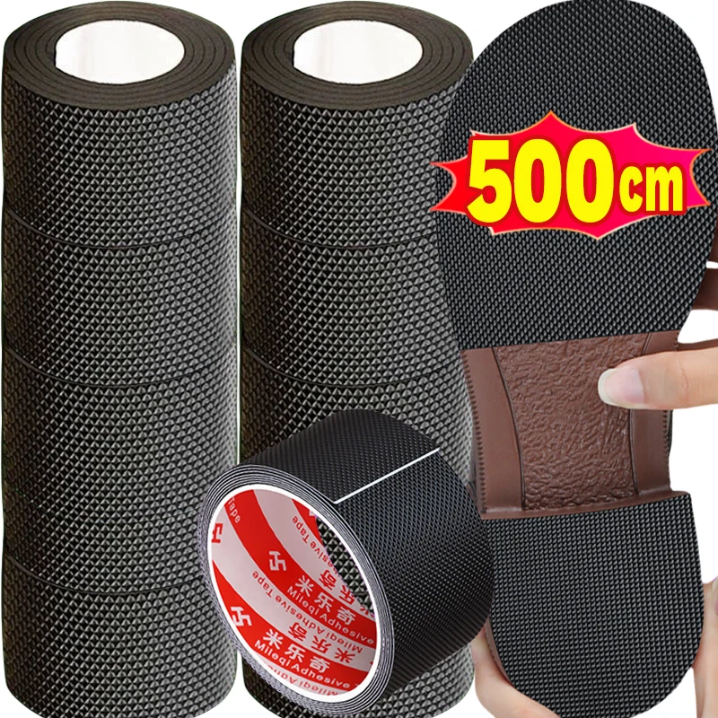 Shoe Sole Sticker Shoe Sole Anti Slip Stickers Cuttable High Heels Anti Damage Patch Shoes Wear Resistant Self Adhesive Protective Paster