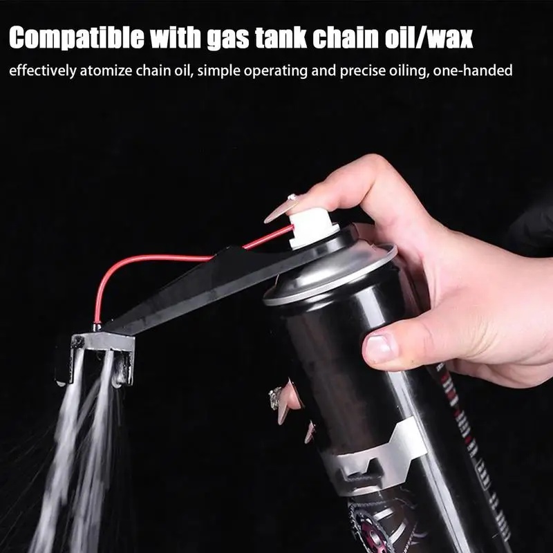 thumbnail image 2 of Motorcycle Chain Oiler Spray Gear Mess-Free Chain Wax Chain Cleaner Attachment Motorcycle Chain 2 of 9