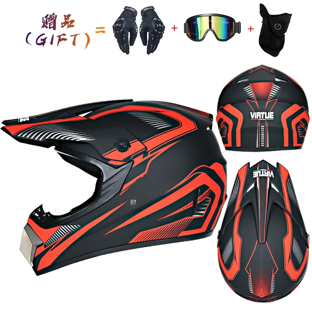 Casco profesional De Motocross para hombre, protector De cabeza para  Motocross, todoterreno, Atv, Mtb, Dh - AliExpress