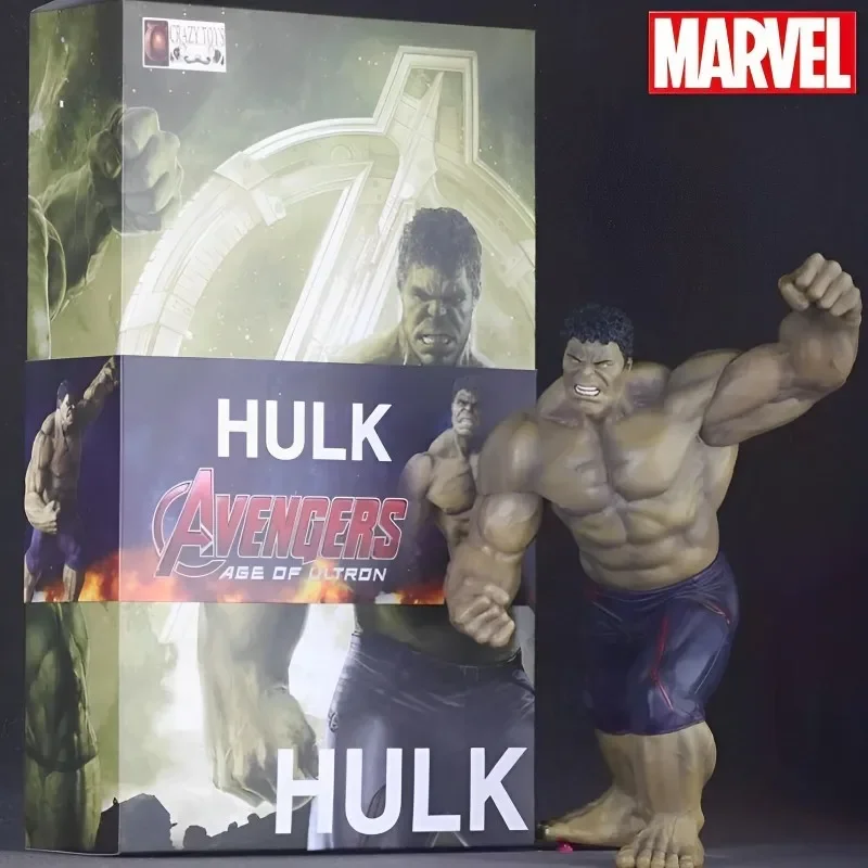

28cm Hot Marvel The Avengers Hulk Super Hero Comic Action Figure Model Toys Collectible Statue Birthday Gifts Boyfriend