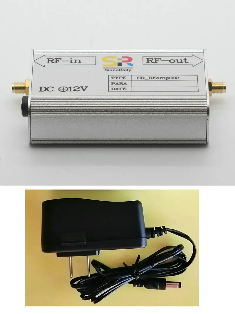 EMC EMI Low Noise RF Pre-amplifier 20dB 9KHz-6GHz RFamp002 rf power amplifier