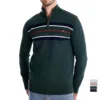 Mens Cotton Sweaters With Stand Collars Casual Half Zip Solid Color Pullovers High Quality Mens Knitted Turtleneck Sweaters 3