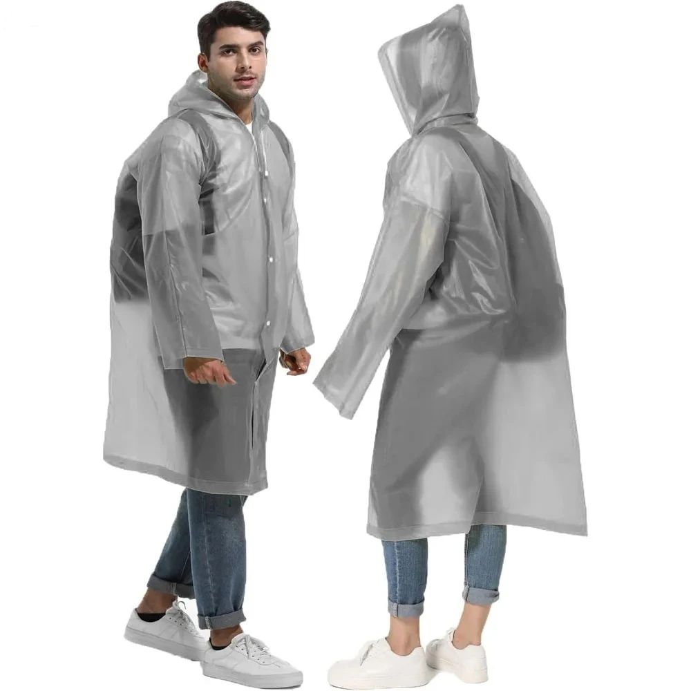 Raincoat Poncho Waterproof Outdoor Hiking Portable Adult Poncho Raincoat Emergency Anti-rain