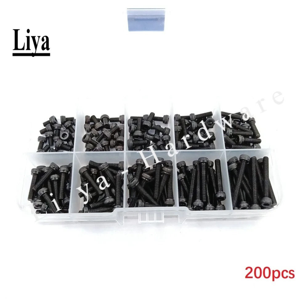 Hex Socket Screw Hexagon Socket Head Bolt Hexagon Socket Screw 100-200pcs