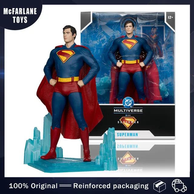 McFarlane Toys Superman Movie Superman 1:6 Scale PVC Statue Figure Original Model Gift Collection Hobbies