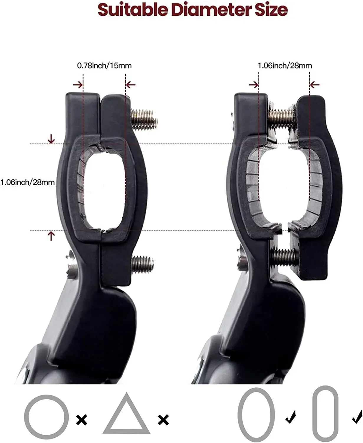 Description Picture 3 of itemSuitable for a variety Bicycle Kickstand Parking Rack Bicycle Side Support Kickstand For 22 24 26 Inch Road Mountain  Bike