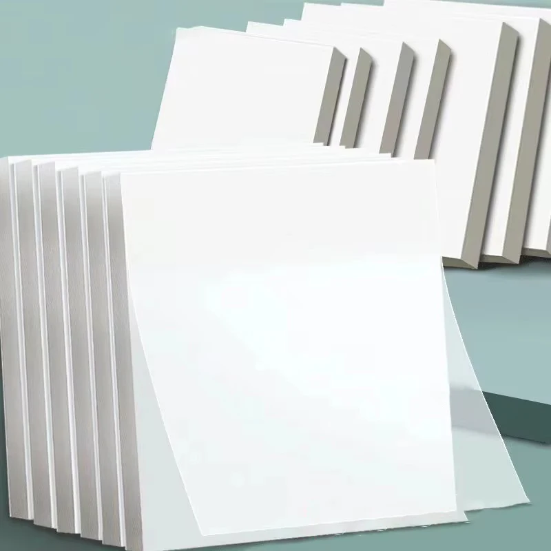 Transparent Sticky Note Pads Self Adhesive Memo Notepad