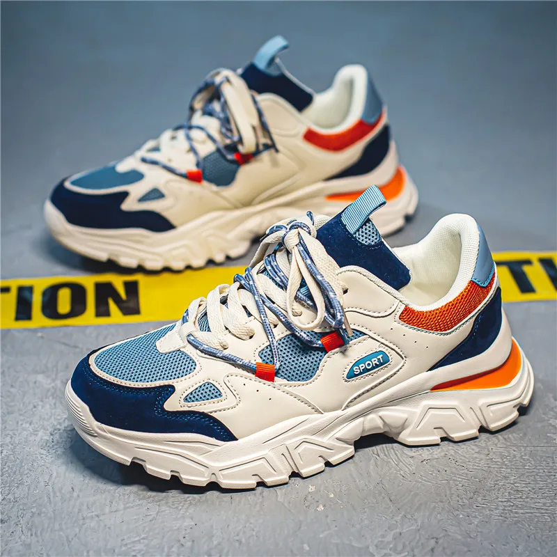 

Легкие повседневные кроссовки для мужчин, новинка, нескользящая мягкая и удобная мужская спортивная обувь с круглым носком, популярная модель, вязаная спортивная обувь