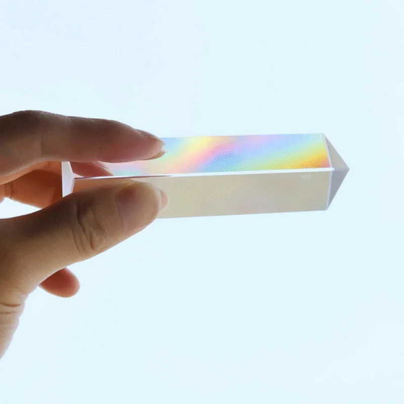 Extra large triangular rainbow prism 450mm 17.7" Photography Physics Optics Fun! 