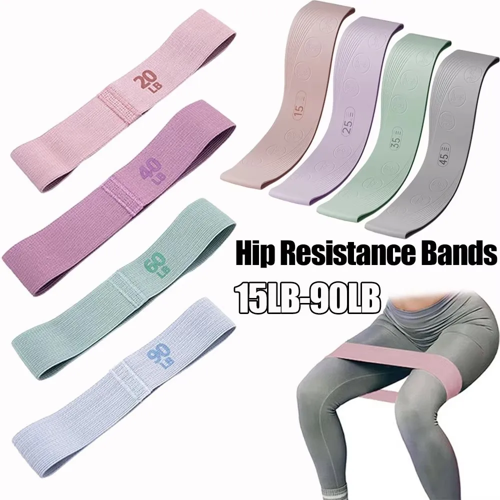 Adjustable Resistance Fitness Bands - Versatile Loop Bands