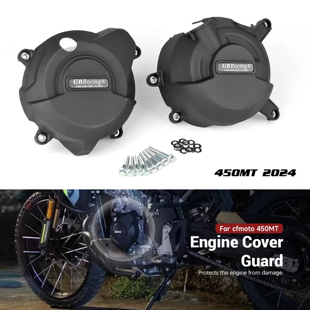 Protections Réservoir CF MOTO 450 MT Tundra Grey Autocollants 3D Resin Bike Italie