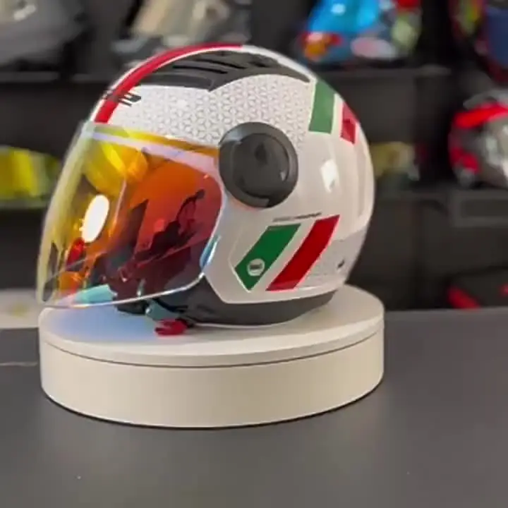 Visière Casque Moto LS2 OF562 Airflow - Lentille Protection Vent UV Noir