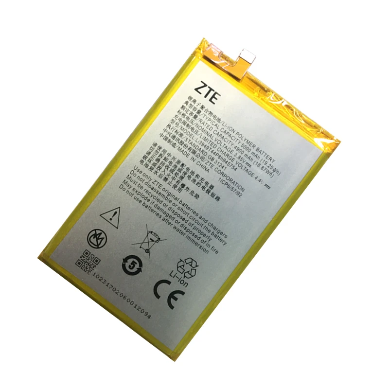 100% Original 5000mAh Li3949T44P8h945754 Battery For ZTE Blade A2 Plus BV0730 A2Plus / ZTE Blade A610 Plus +Tools Free