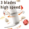 Mini Electric Food Chopper Multi Function USB Charging Meat Grinder Garlic Masher Machine Vegetable Ice Crusher Kitchenware Gift 4