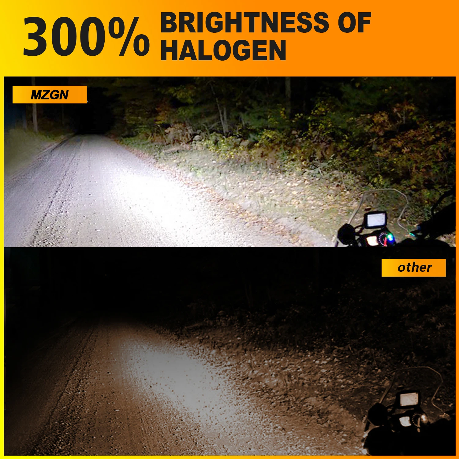 R2 P45T LED Headlight Bulb DC 12V Super Bright High Low Beam Motorcycle Headlight Motorcycle Led Lights Led Motorcycle Lights Led Lights Motorcycle Driving Lights Non-polarity