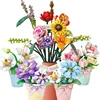 LOZ Flower Bouquet Building Blocks Kit DIY Flowers Block Toys Set Valentine's Day Rose Bricks Set Gift for Girls Friends adults 1