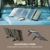 Portable Solar Panel Dual USB-A Ports 28W Power Generation Charger for Phone Camping Durable Water-Resistant Ripstop Nylon 6