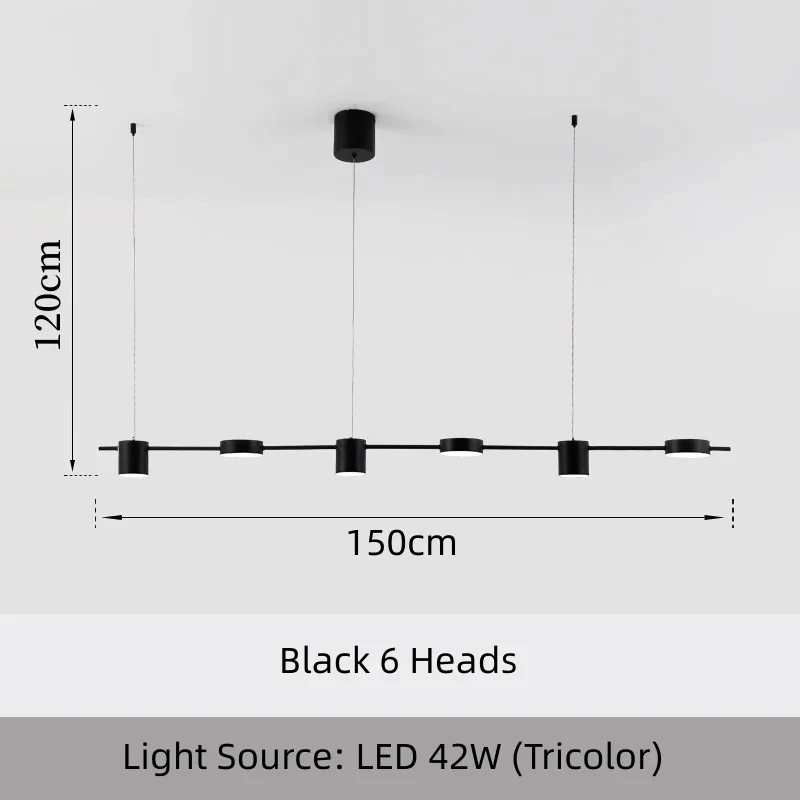 Black 6 Heads