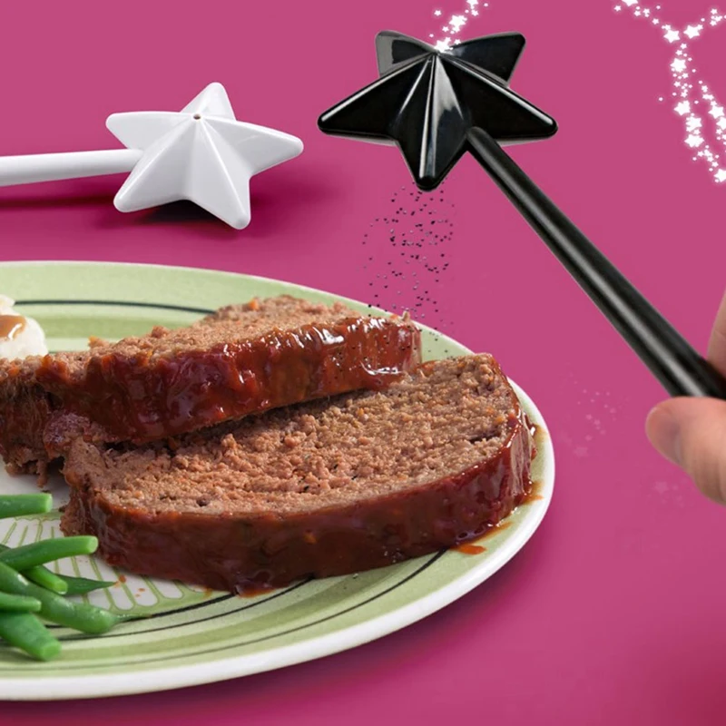 Magical Stick For Salt Pepper Paprika Kitchen Seasoning Star Magic Stick For Household Daily Use Reusable Durable Easy To Use
