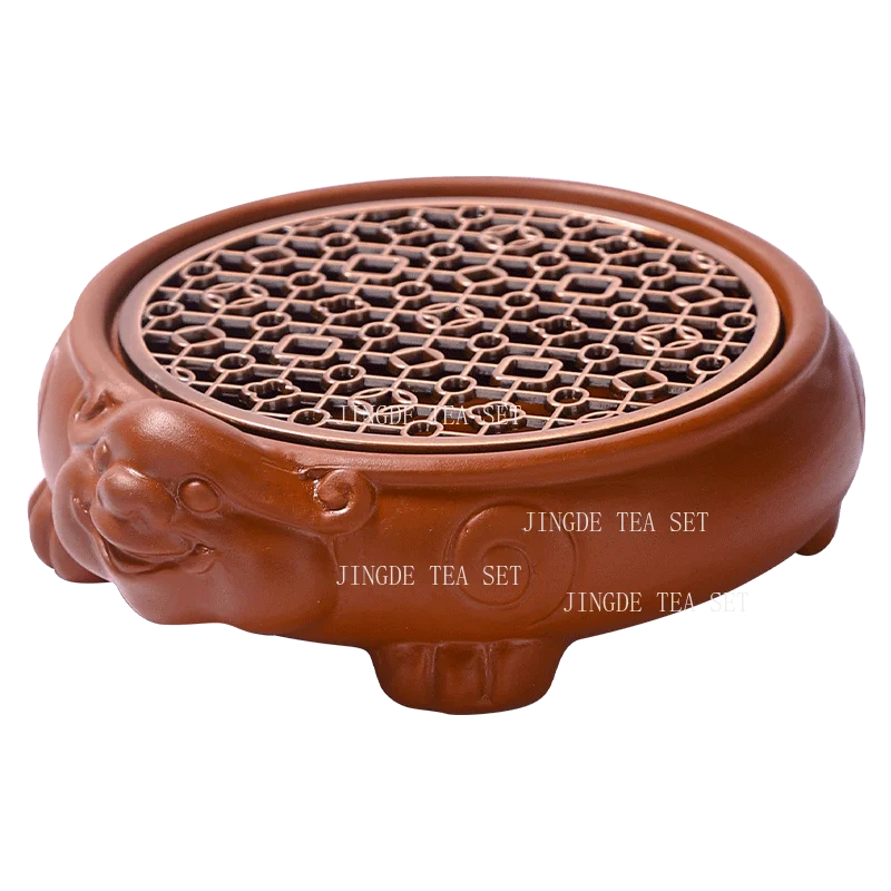 Zhu Ni Gan Soaking Platform Purple Clay Teapot Mat Water Storage Pot Holder Kung Fu Teaset Holder Tea Ceremony Accessories