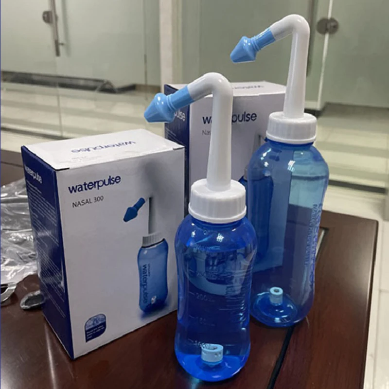300ml 500ml nasal irrigator Waterpulse  nasal wash cleaner Rinse bottle Adults nose Neti Pot Avoid Allergic Rhinitis Sinusitis