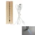 R2LE LED Wood Display Base 8 Colors Rectangle Display Pedestal Lights ...