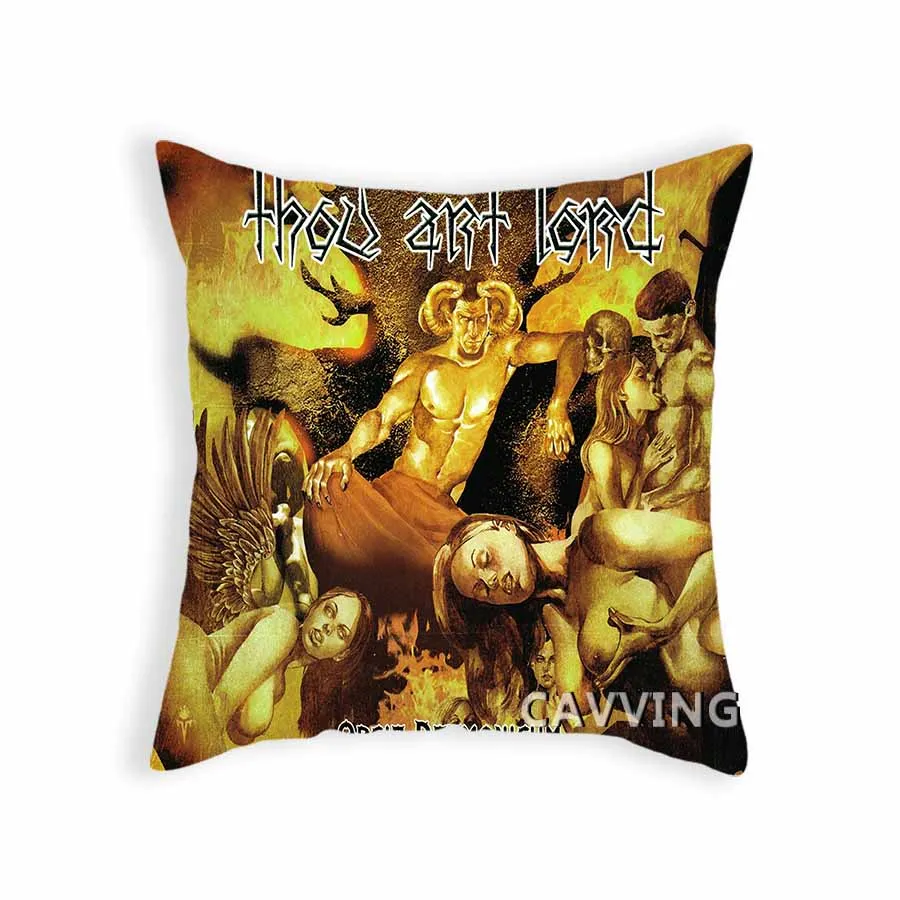 

Thou Art Lord Rock 3D Printed Polyester Decorative Pillowcases Throw Pillow Cover Square Zipper Cases Fans Gifts Home Decor