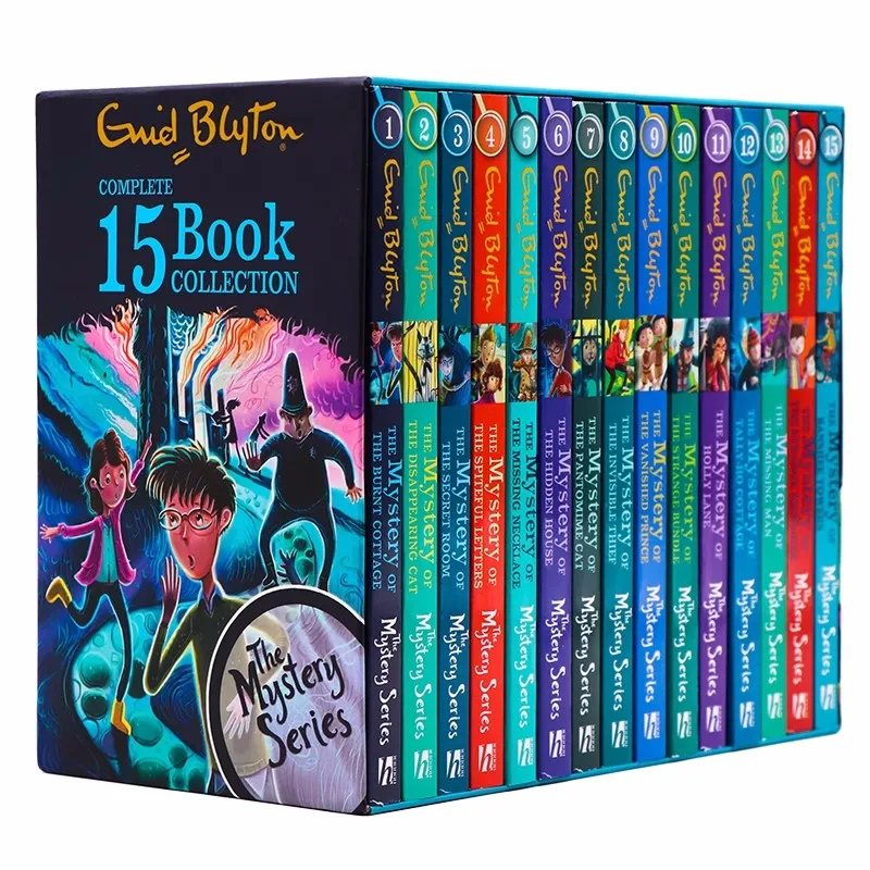 

Enid Blyton The Mystery Series Children English Learning Book Sets