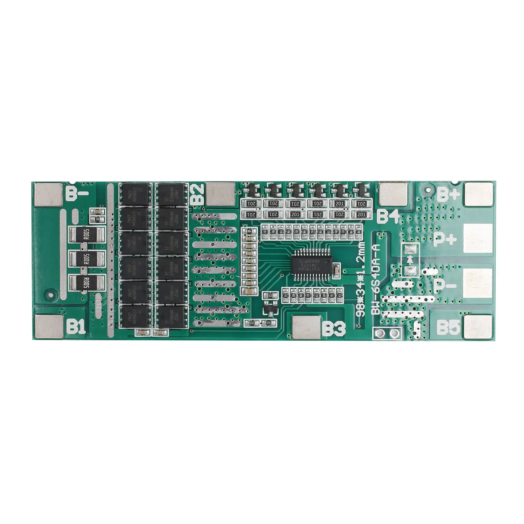 Литиевая батарея 24 В, 6S, 40 А, Proetect, панель солнечного освещения, Bms Pcb с балансировкой, батарея для электровелосипеда, скутера