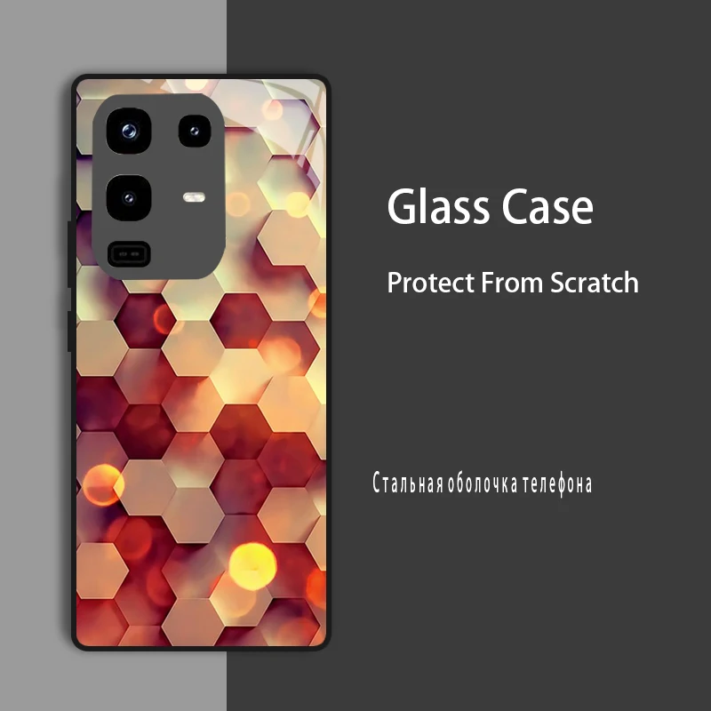 Premium Shockproof Tempered Glass and Hard Case Cover
