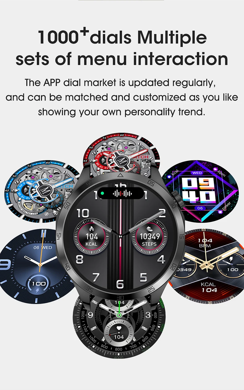  GPS ƮĿ,  ȭ Ʈġ, ȵ̵ IOS ġ 4 Ʈ ġ, 1.43 ġ AMOLED 466*466 HD ȭ, ׻ ǥ